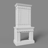fireplace chester color - arctic