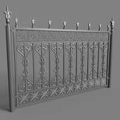 fence section "openwork"