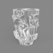 OPTIC crystal vase