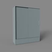 wardrobe berrington-2 1-160-210 grafit