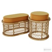 bianca table and bench by maison matisse