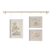 japanese style painting set 1 | picture railing