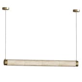 Strip Alabaster Linear Pendant Light