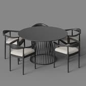 volan+hug dining group from mano factory 2
