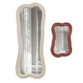 cosimo wall mirrors in wavy frames