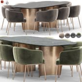 Don Chair and Flamen Table