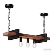 Hanging chandelier loft