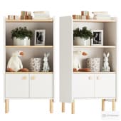 kayla-1 white children's shelving (divan.ru )