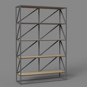 taylor loft-style shelving