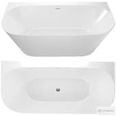 allen brau priority acrylic bathtub 170x78 2.31003.21