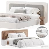 Savona bed by Comocasa