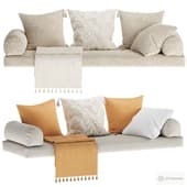 set of decorative pillows