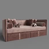 children's sofa mister brown