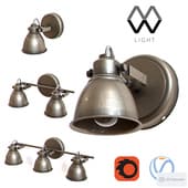 a set of spot ringen lamps
