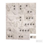 sockets and switches for flush-mounted edplit