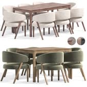 The HORTON chair and the MILFORD Table