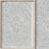decorative panel 3d art relief 145