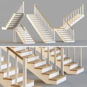 wooden stairs for frequent homes 1