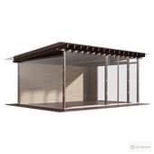 terrace veranda with soft windows 02