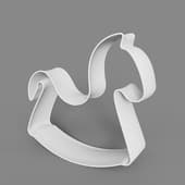 interior sculpture rocking horse mia white