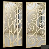 set of decorative panels 39