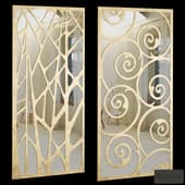 set of decorative panels 39