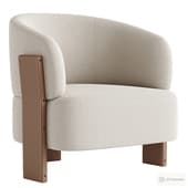 Fabric Armchair by Marco Piva
