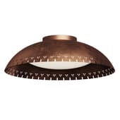 omero lulu and georgia bronze ceiling lamp