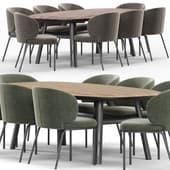 KAMPO dining chair and OLD FORD