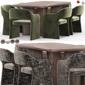 Parker chair and Dayton table