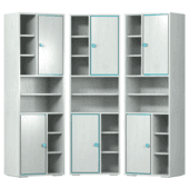 cabinet 05 - tandem concrete sv-turquoise