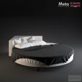 round bed meta design globe collection