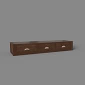 shelf with drawers, large, art. 372, 1400x220h390