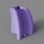 cometa lavender vase