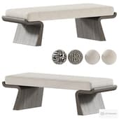 Bench Baza by Olivya Stone