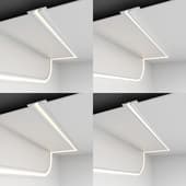 a set of universal led profiles for linear lighting 1-4