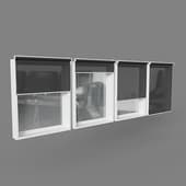 Roller blinds IKEA and window