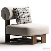 Four Hands Malta Slipper Chair