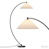 Andie Curved Floor Lamp
