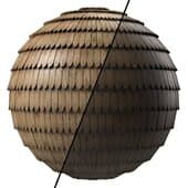 D269 wood Roofing materials