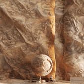 H162 Rock Cliff | PBR | 4K | Seamless | +SBSAR