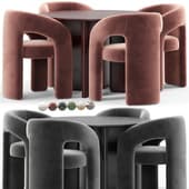 Prato ogogo chair and Almont-2 table
