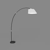 lee floor lamp black