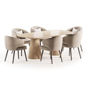Minotti Aston dining set