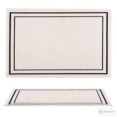 Nourison Essentials Ivory Black Rug