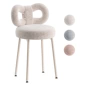 dressing chair with a bow back