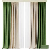 murtains 6 / curtains with tulle