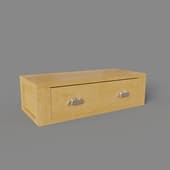 small shelf with drawer, art. 317, 700 x 204h x 310