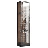cabinet\display case with glasses