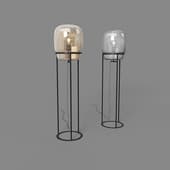 led floor lamps lussole clarke lsp-0599, lsp-0600